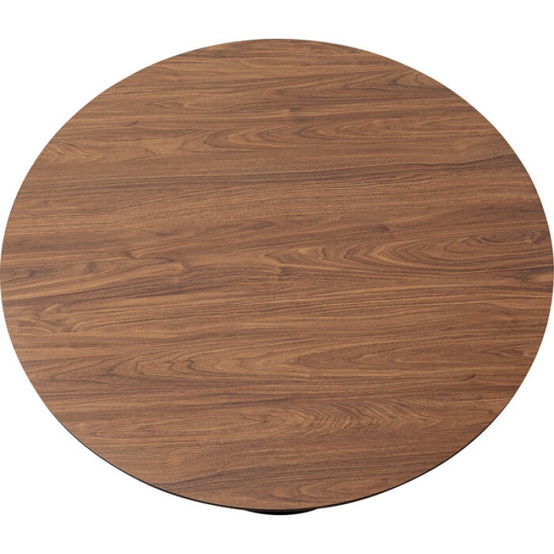 Table Schickeria Walnut Black Ø110cm